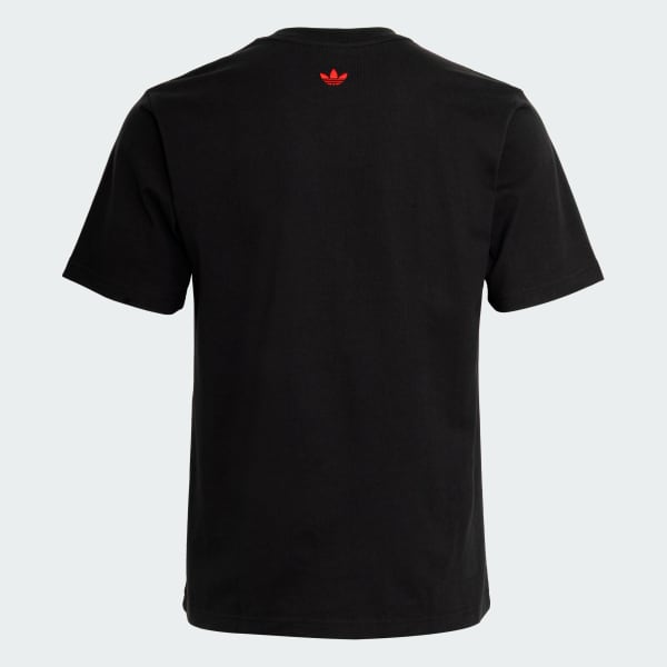 ブラック アイ トレフォイル半袖Tシャツ