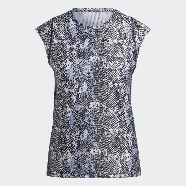 Zwart Fast Running T-shirt Made With Parley Ocean Plastic