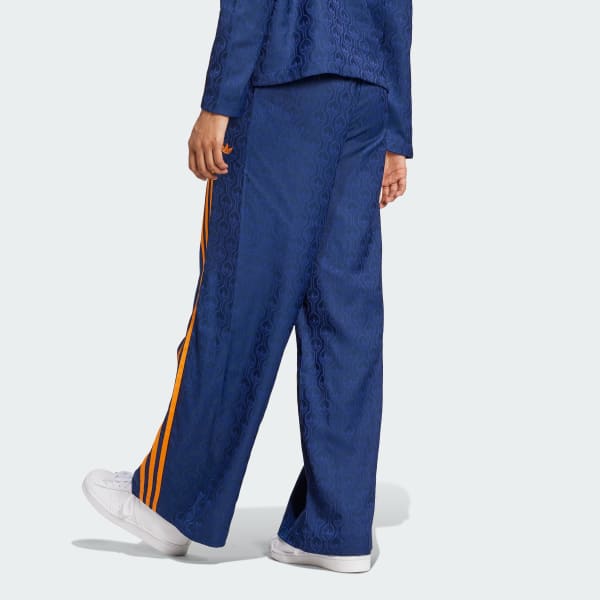Blue 70s Wide Leg Pants