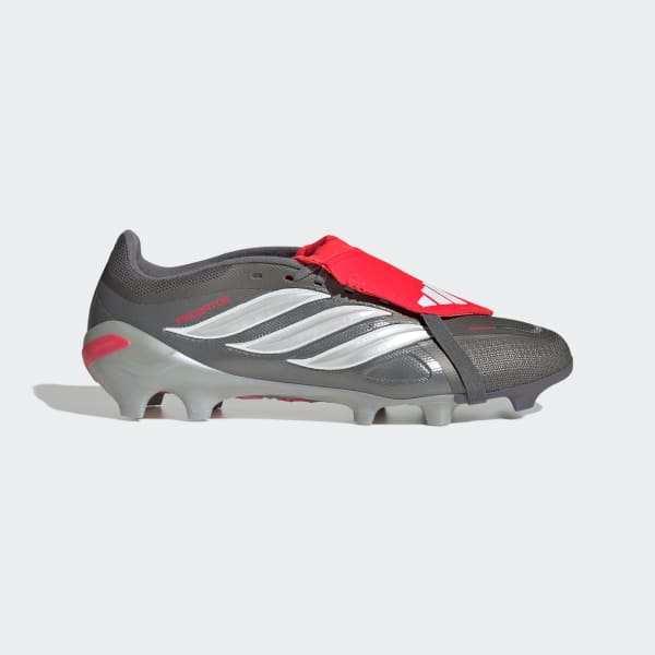 Szary Buty piłkarskie PREDATOR LEAGUE Fold-Over Tongue Firm Ground Football