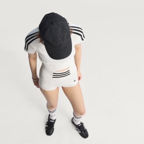 adidas Sock Boyshort - White | Free Shipping with adiClub