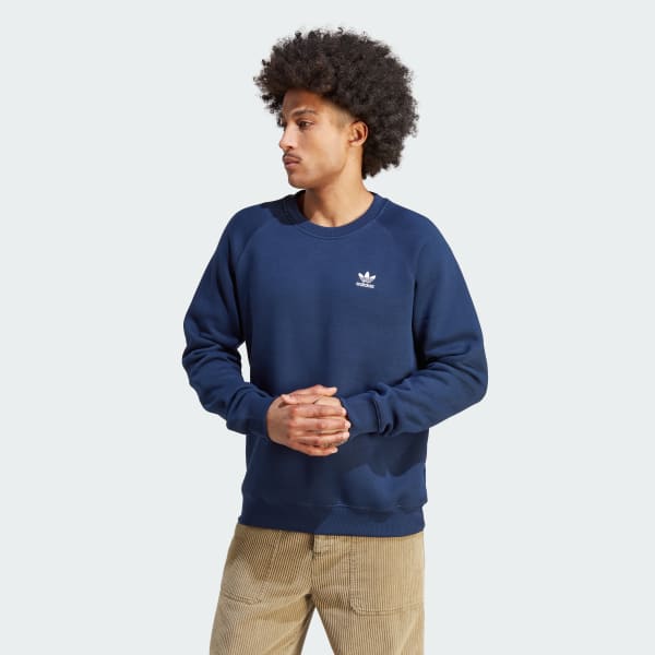 Azul Polera Trifolio Essentials Cuello Redondo]