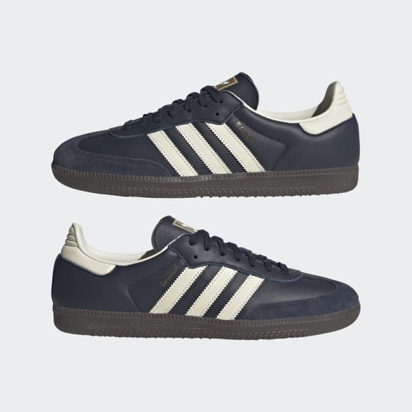 Adidas bamba navy blue new arrivals