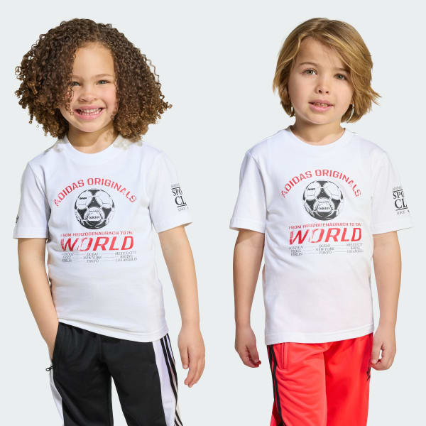 Λευκό Graphic T-Shirt Kids