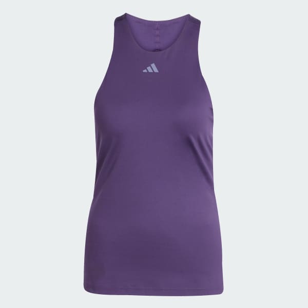adidas Tennis Climacool Y-Tank Top - Purple | Free Shipping with