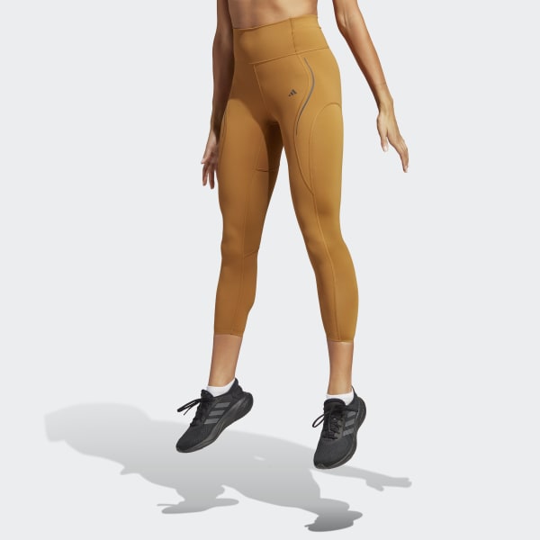 Brown Tailored HIIT Luxe Training Leggings
