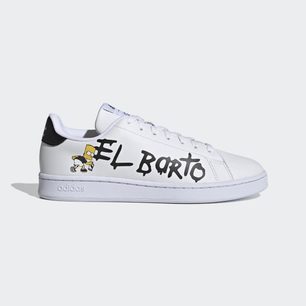 Comienzo Arturo Fugaz adidas Advantage The Simpsons Shoes - White | GZ5306 | adidas US