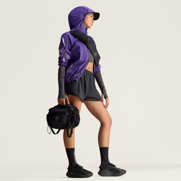 Svart adidas by Stella McCartney TruePace Löparshorts