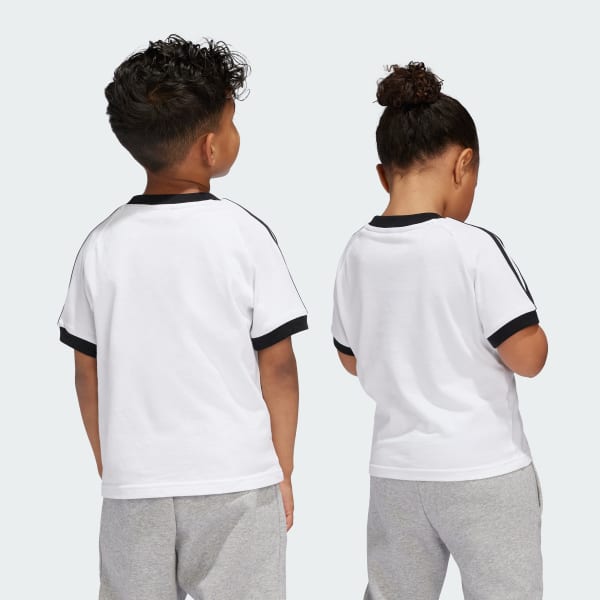 White Adicolor Trefoil Tee Kids
