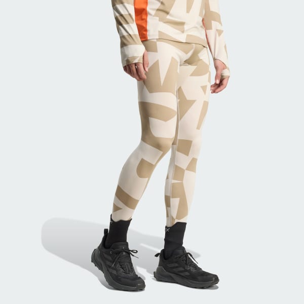 Bezowy Legginsy bazowe Multi Synthetic Base Layer