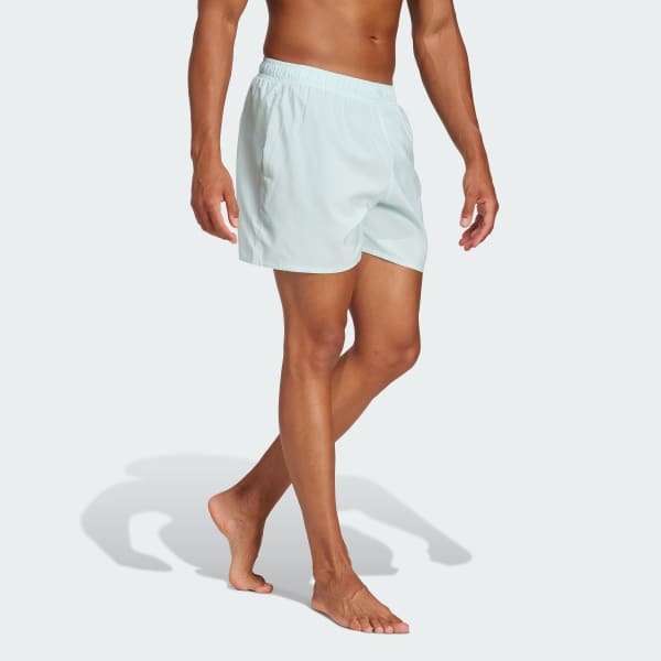 Πράσινο Solid CLX Short-Length Swim Shorts