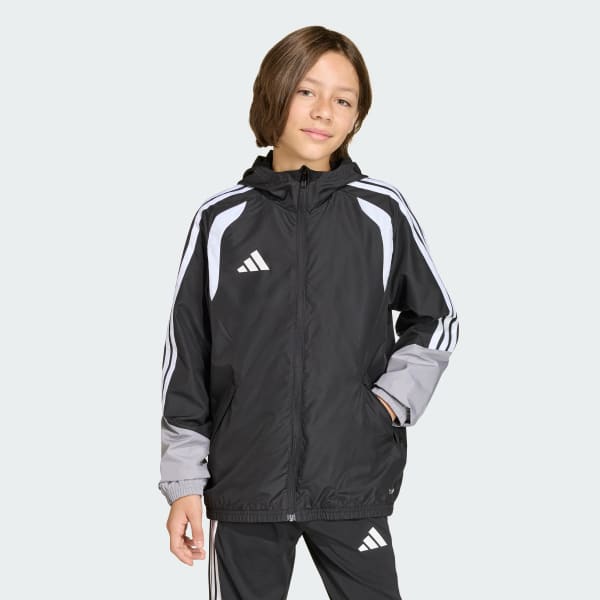 Black 티로 26 컴피티션 올 웨더 재킷 키즈