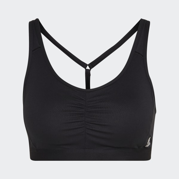 Czerń Coreessentials Medium-Support Bra ZH090