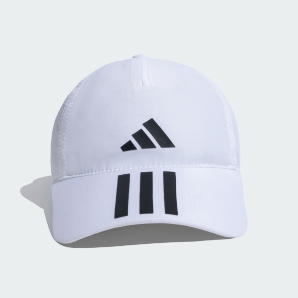 White 3 Stripes Baseball Cap