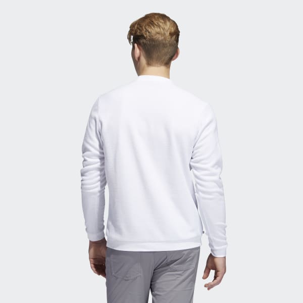 Blanco Polerón Core Cuello Redondo