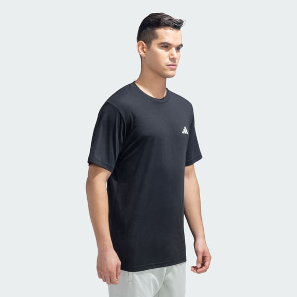 Black TRAIN ESSENTIALS COMFORT TRAINING TEE