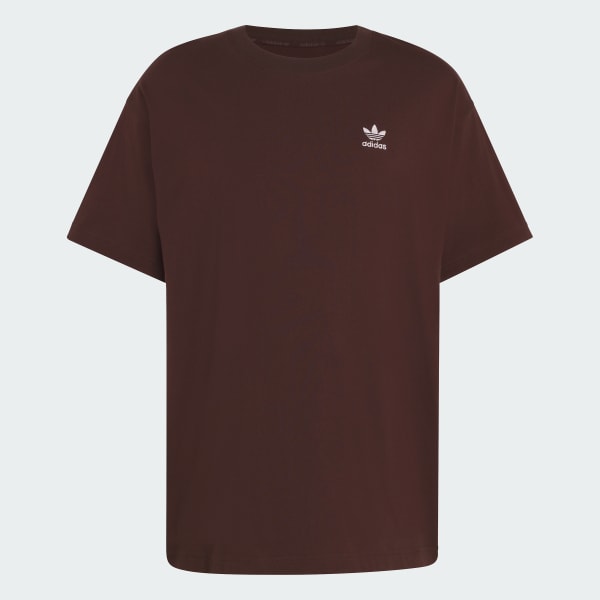 Marron Remera extragrande Trifolio Essentials