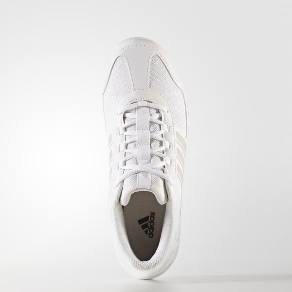 white adidas cheer shoes