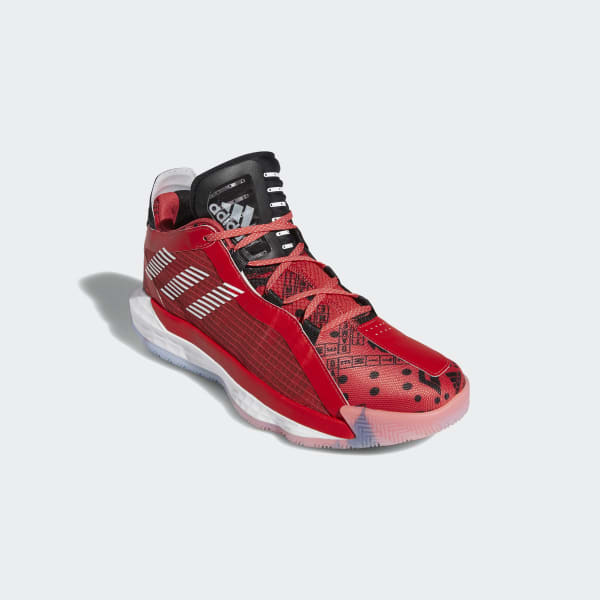 adidas Dame 6 Shoes - Red | adidas US