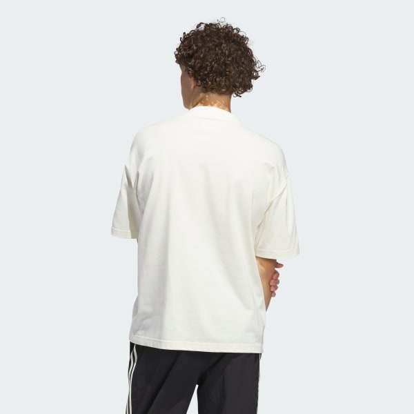 ベージュ バスケットボール クラシック 半袖Tシャツ（ジェンダーニュートラル）