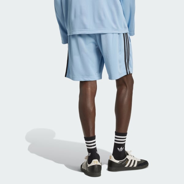 modrá Žerzejové šortky adidas Adicolor