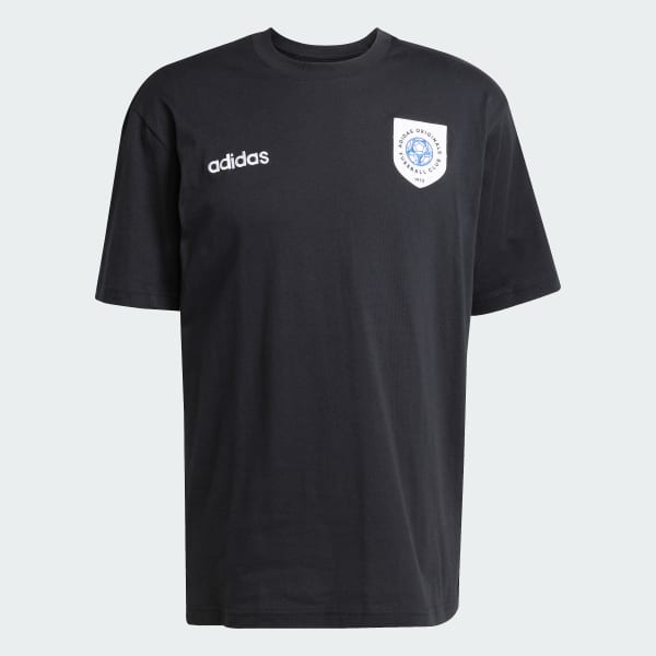 Nero T-shirt Stemma Grafico