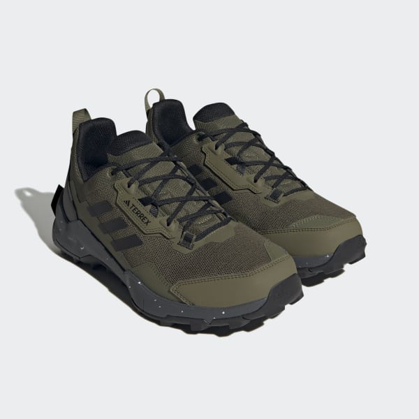 Mt.茶臼　4 Men's Green Terrex AX4 Wide Hiking Sneakers
