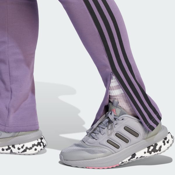 adidas Sportswear Essentials Single Tapered Open He3 Stripes joggers Pants  / Regular Man in Purple for Men | Lyst
