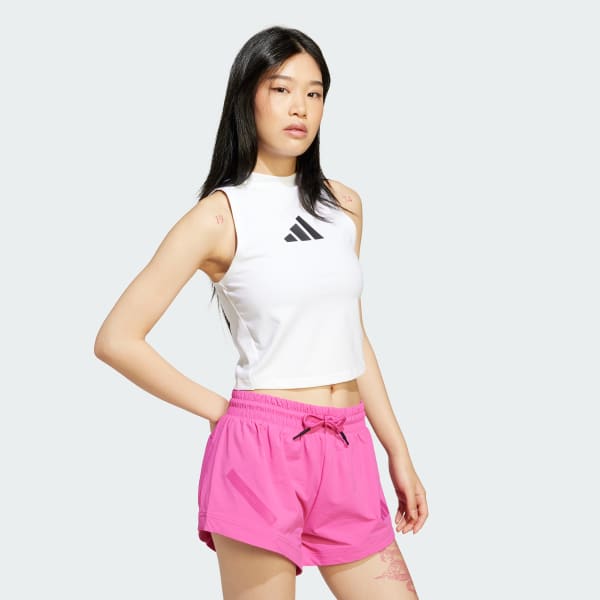 Blanco Polera Sin Mangas adidas Z.N.E.