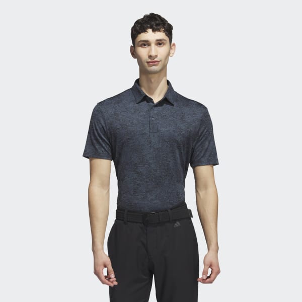 adidas Aerial Jacquard Golf Polo Shirt - Turquoise | adidas Canada