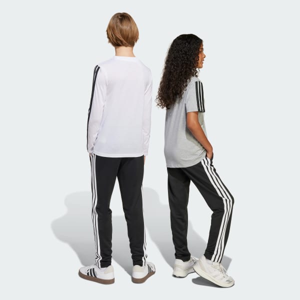 Sort adidas Unisex 3-Stripes bukser