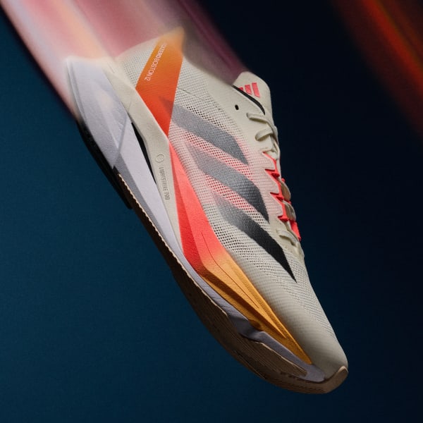 adidas Adizero Boston 12 Running Shoes - Beige | Women's Running 