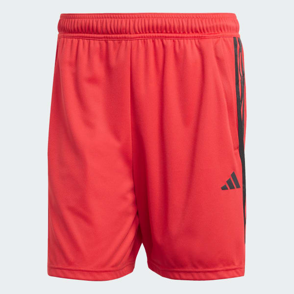 Train Essentials Piqué 3-Stripes Training Shorts