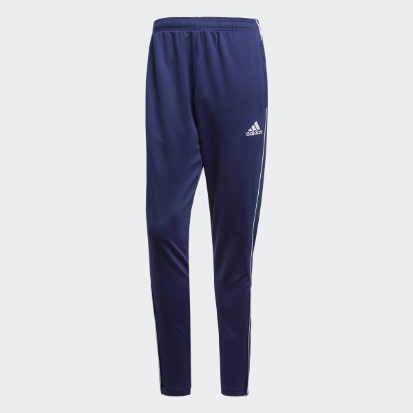 adidas blue and white tracksuit bottoms