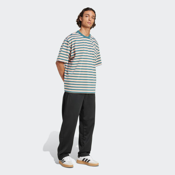 Multicolor adidas Originals Stripe Tee