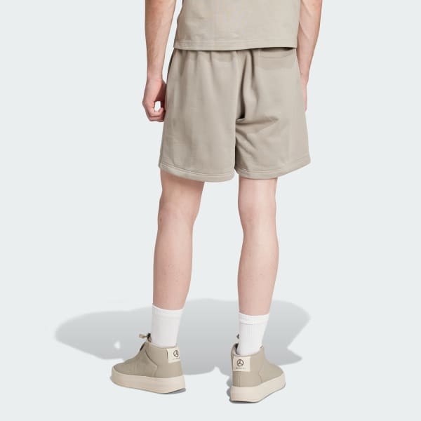 Beige MERCEDES - AMG PETRONAS FORMULA ONE TEAM PREMIUM SWEAT SHORT