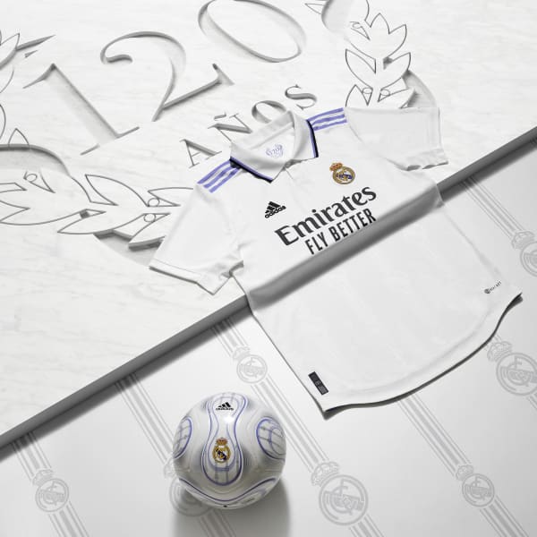 Blanco Camiseta Uniforme de Local Oficial Real Madrid 22/23 ZE829