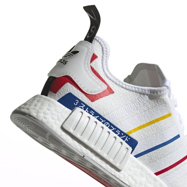 adidas shoes white blue red