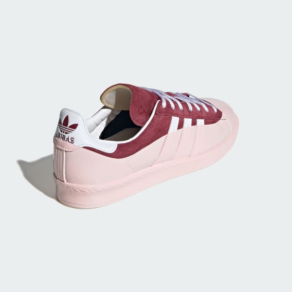adidas Campus 80s Cali DeWitt Originals Shoes - Burgundy | Men's