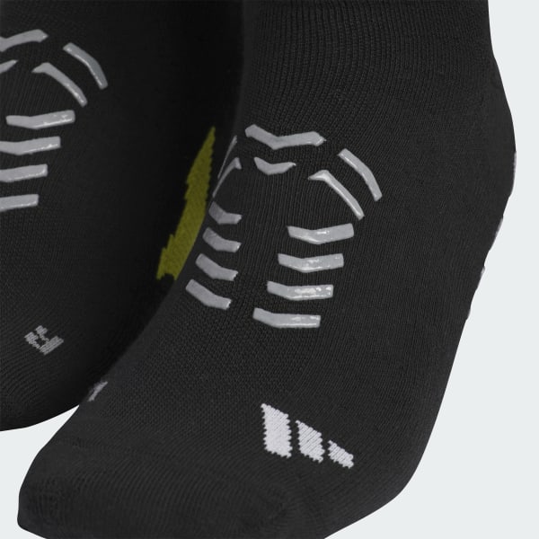 ブラック 【ゴルフ】アディゼロ アンクル丈 機能ソックス