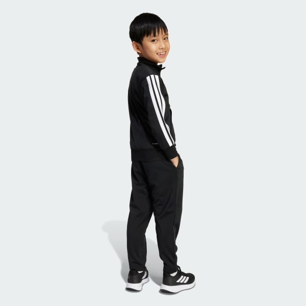 Negro Buzo Essentials Climacool Niños