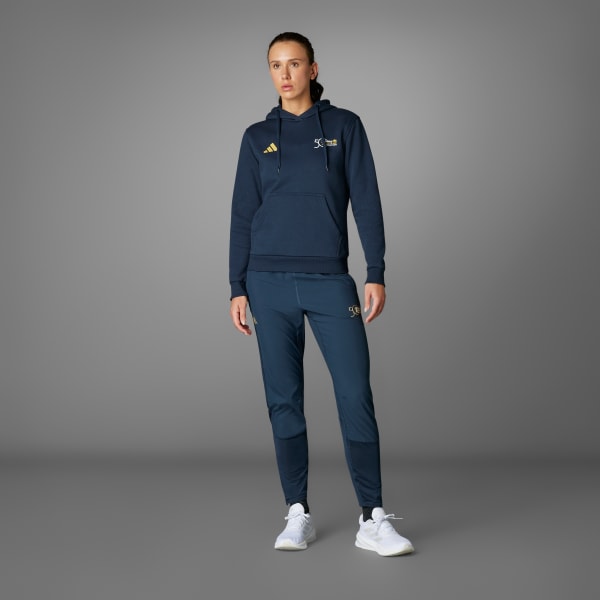 adidas BMW Berlin Marathon 2024 City Hoodie Blue adidas UK