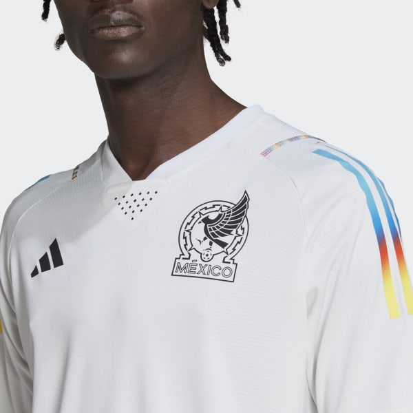 Λευκό Mexico Tiro 23 Game Day Pre-Match Jersey