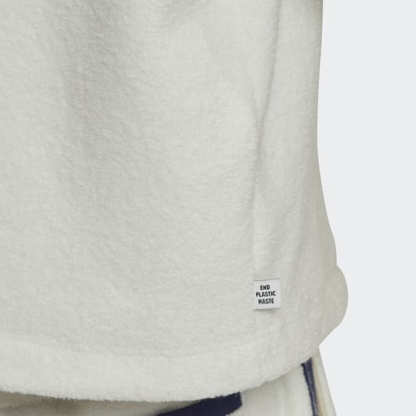 biela Kardigán Crop Towel Terry NCX23
