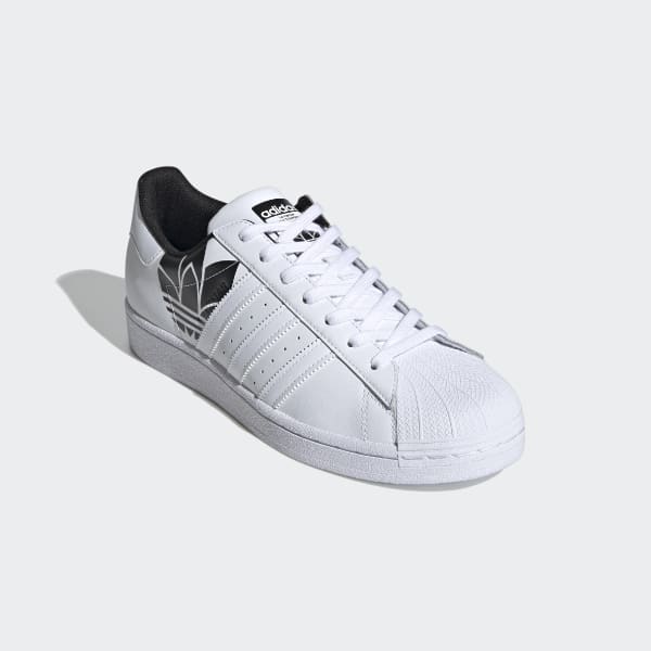 white adidas superstar shoes