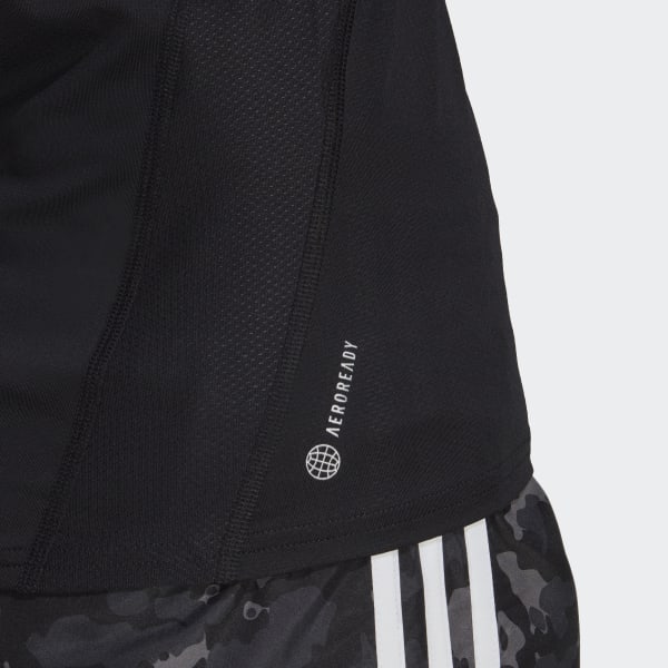 Schwarz Own the Run Running Tanktop
