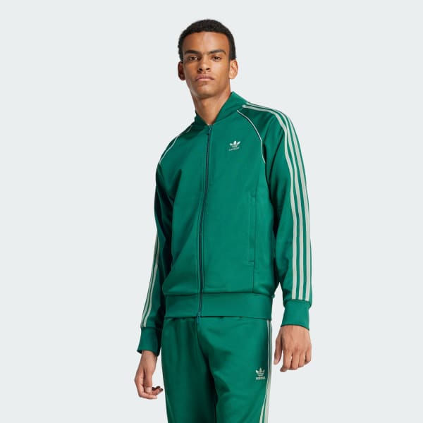 Yesil Adicolor Classics SST Fermuarlı Üst