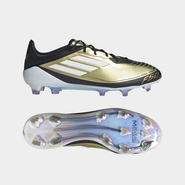 シューズ adidas Messi F50 Elite FG Gold llic adidas Messi F50 Elite Firm Ground Boots - Gold | adidas