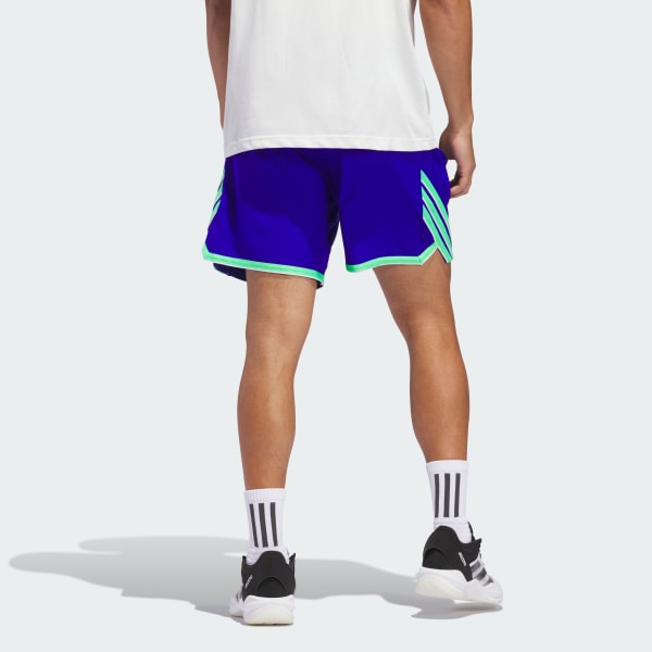 Azul Shorts adidas Crazy Lite