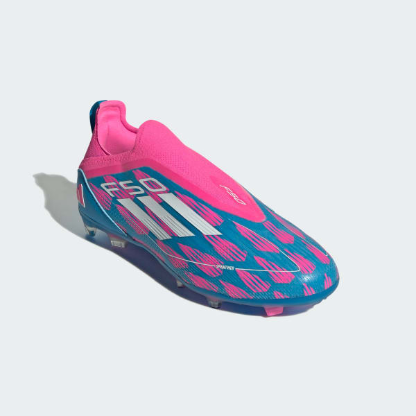 adidas F50 Pro Laceless Firm Ground Soccer Cleats Kids Blue Free Shipping with adiClub adidas US